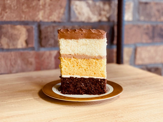 Chocolate, Butter, Vanilla Cake