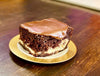 Tuxedo Chocolate Cake Slice