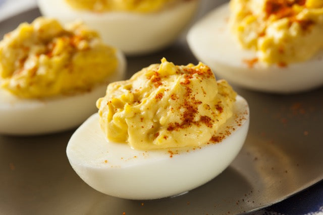 Ham Deviled Eggs