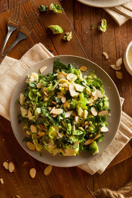 Brussel Sprout Chicken Salad