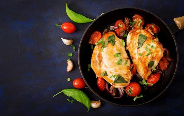 Grilled Stuffed Chicken Low Carb