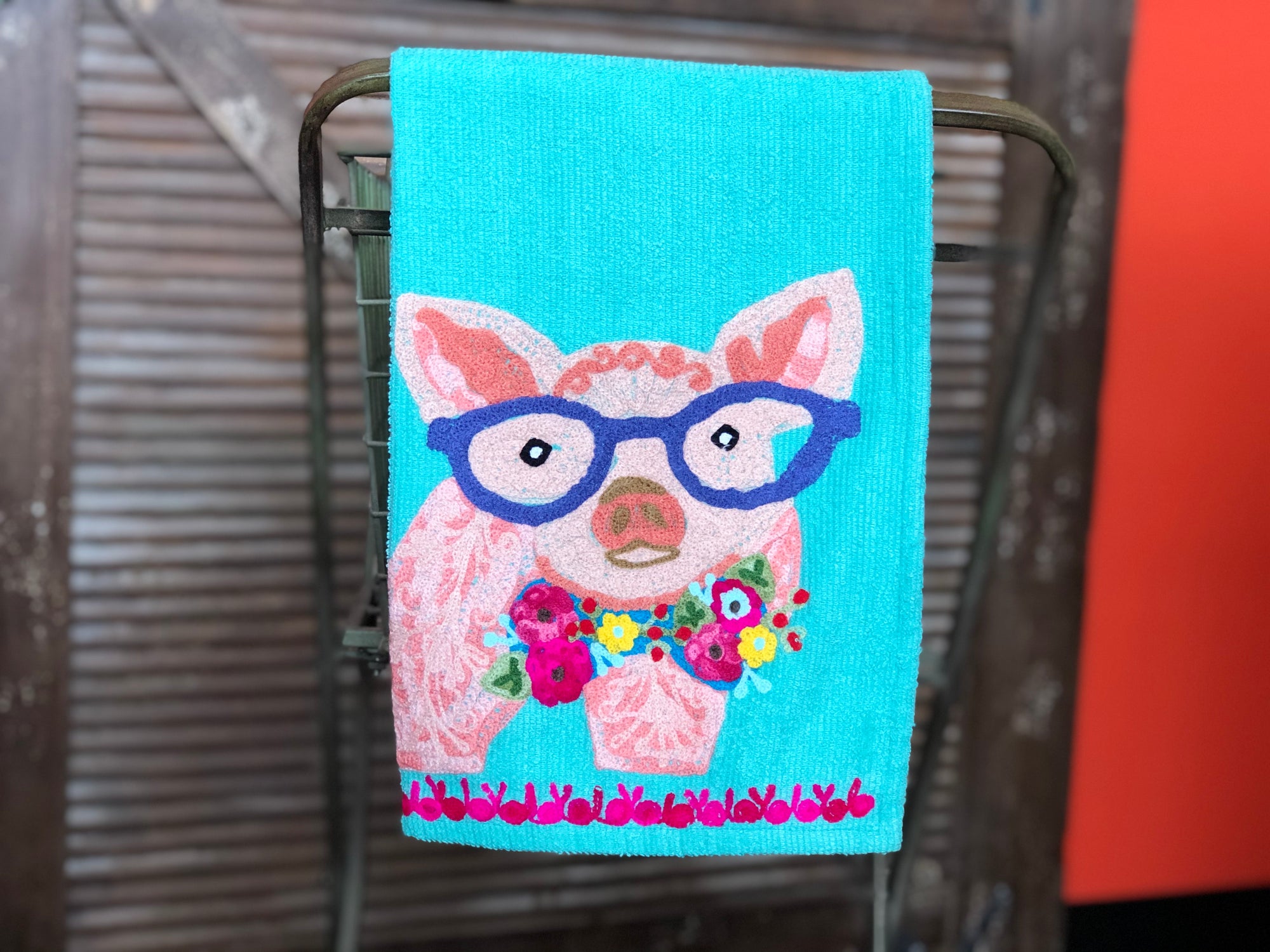 “This Little Pig went to the Market” Towel