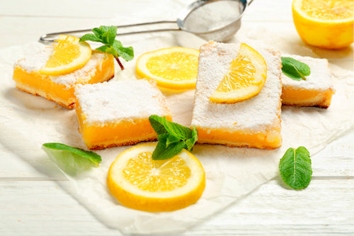 Lemon Bars (Three bars) - Sweet Saturday