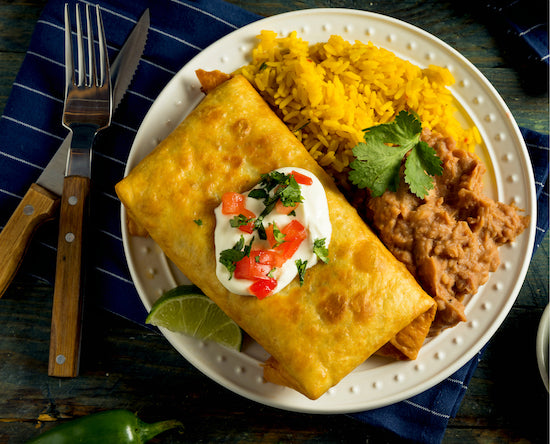 Loaded Chicken Burrito