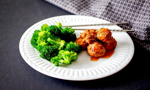 Meatballs and Veggies - Low Carb