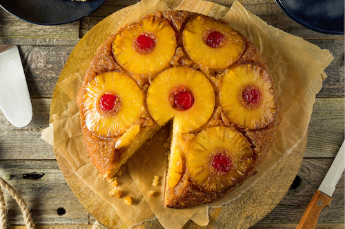 Pineapple Upside Down Cake for Sweet Saturday