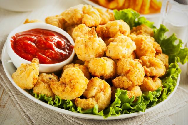 Creole Popcorn Shrimp