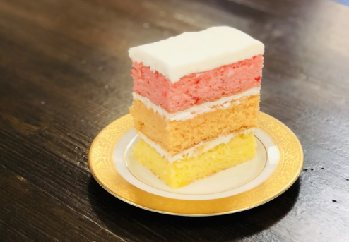 Rainbow Sherbet Layer Cake - Sweet Saturday (MUST ADD TO CART)