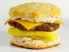 Egg, Sausage and Cheese Biscuit