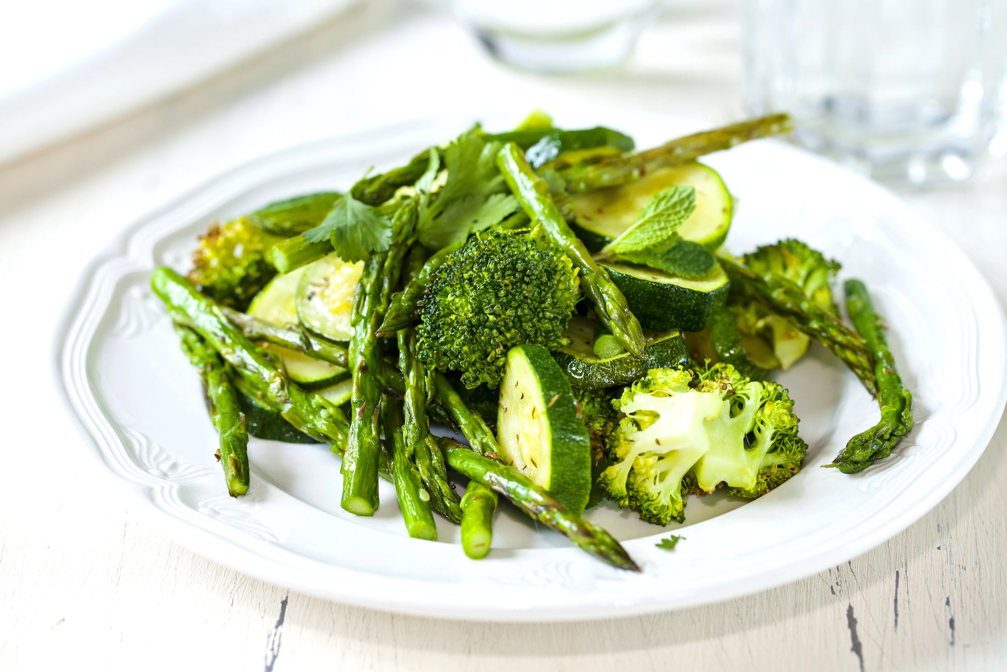 Green Sautéed Vegetables - Low Carb