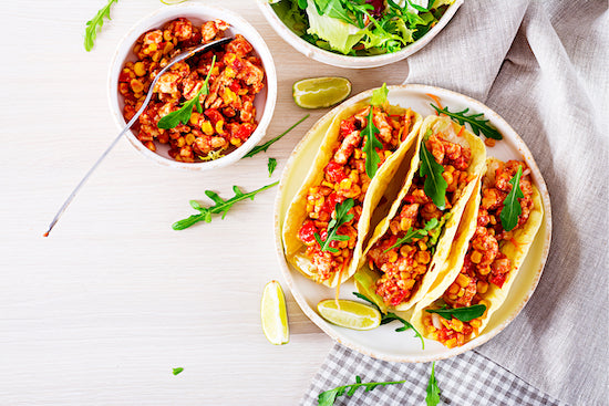 Mexican Fiesta Chicken Tacos
