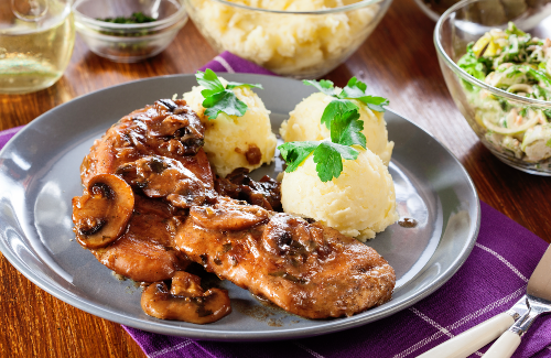 Chicken Mushroom Marsala