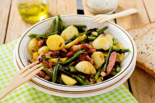 Nashville Chicken, Southern Green Beans & Potatoes