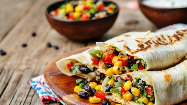 Veggie Tacos with Salsa